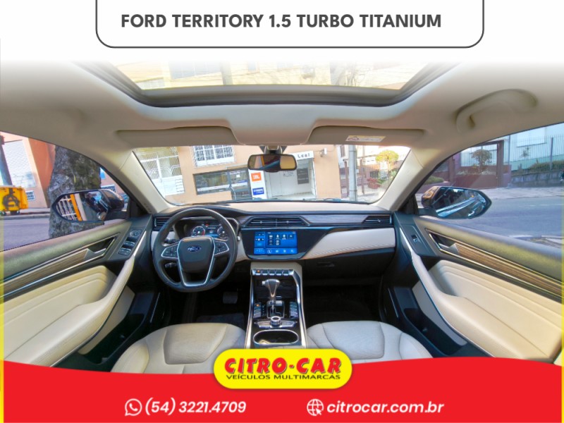 TERRITORY 1.5 GTDI ECOBOOST TITANIUM 16V GASOLINA 4P AUTOMÁTICO - 2021 - CAXIAS DO SUL