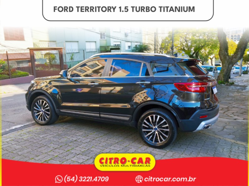 TERRITORY 1.5 GTDI ECOBOOST TITANIUM 16V GASOLINA 4P AUTOMÁTICO - 2021 - CAXIAS DO SUL