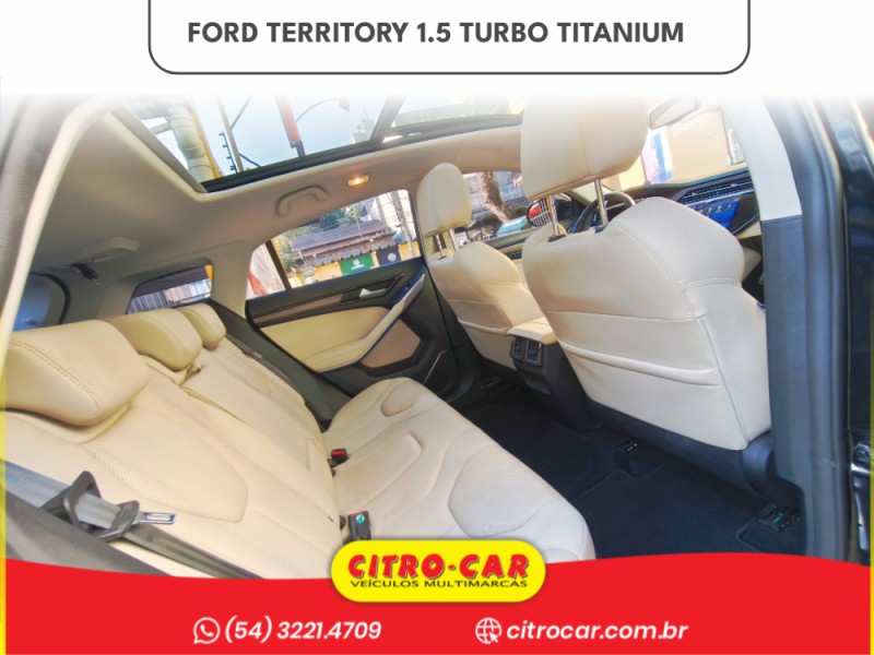 TERRITORY 1.5 GTDI ECOBOOST TITANIUM 16V GASOLINA 4P AUTOMÁTICO - 2021 - CAXIAS DO SUL