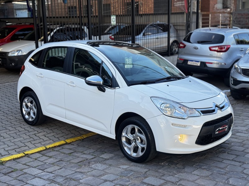 C3 1.6 EXCLUSIVE 16V FLEX 4P AUTOMÁTICO - 2018 - CAXIAS DO SUL
