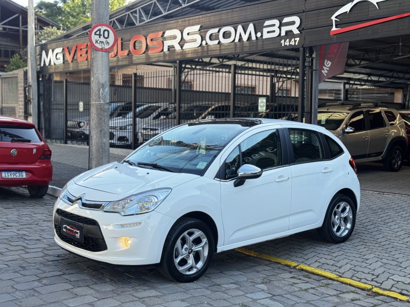 c3 1.6 exclusive 16v flex 4p automatico 2018 caxias do sul