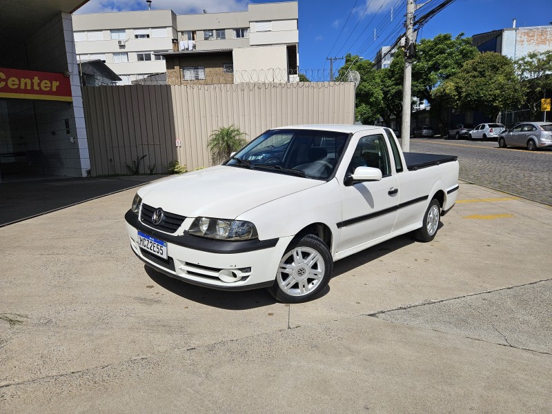 saveiro 1.6 mi cs 8v flex 2p manual g.v 2005 caxias do sul