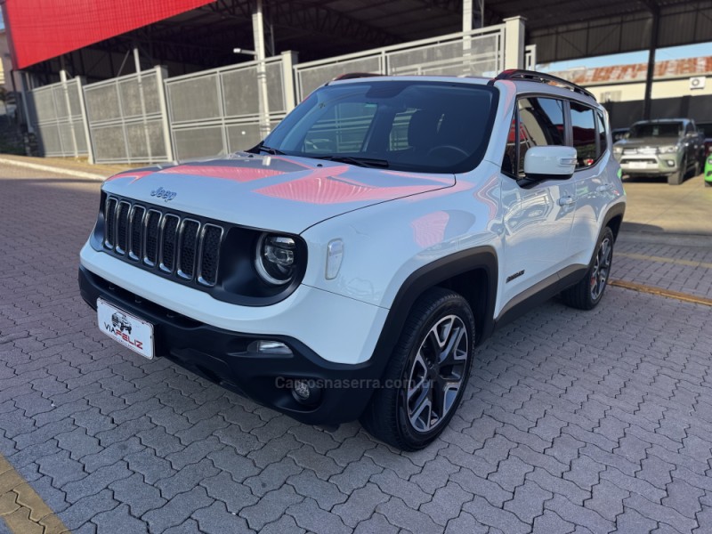 RENEGADE 1.8 16V FLEX LONGITUDE 4P AUTOMÁTICO - 2021 - FELIZ