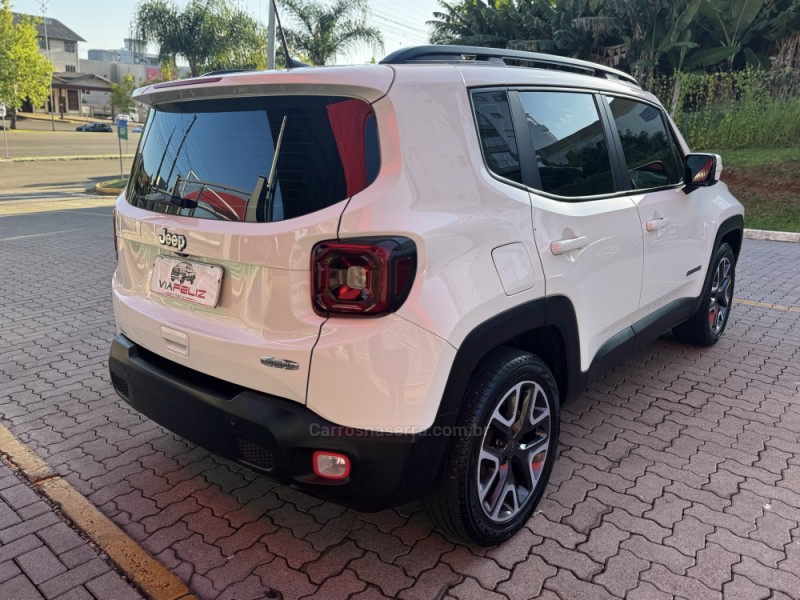 RENEGADE 1.8 16V FLEX LONGITUDE 4P AUTOMÁTICO - 2021 - FELIZ