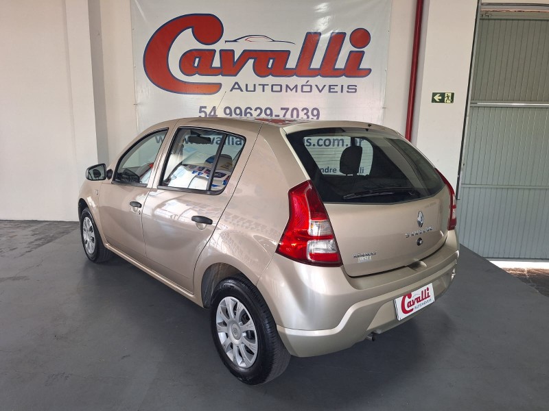SANDERO 1.0 AUTHENTIQUE 16V FLEX 4P MANUAL - 2012 - CAXIAS DO SUL