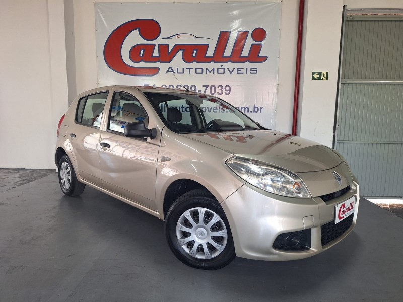 SANDERO 1.0 AUTHENTIQUE 16V FLEX 4P MANUAL - 2012 - CAXIAS DO SUL
