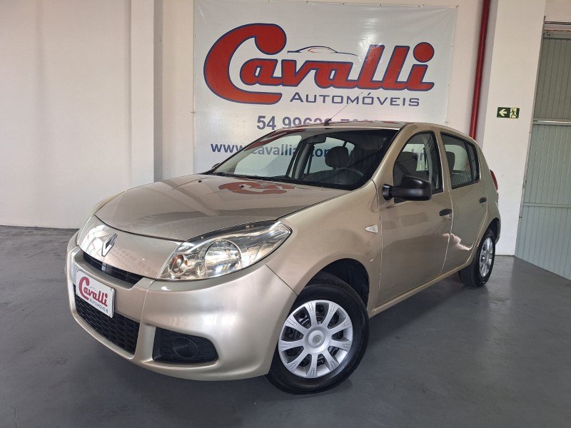 sandero 1.0 authentique 16v flex 4p manual 2012 caxias do sul