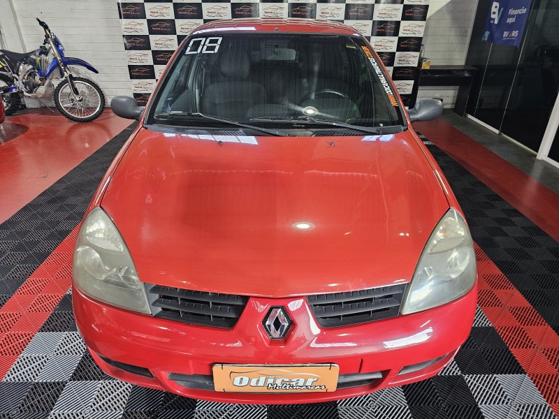 CLIO 1.0 AUTHENTIQUE 16V FLEX 2P MANUAL - 2008 - CAXIAS DO SUL