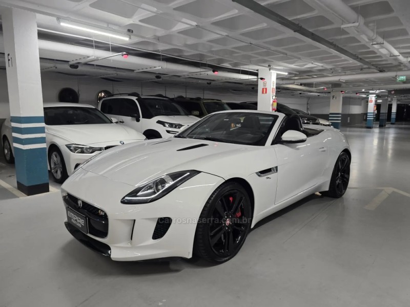 f type 3.0 s cabrio supercharged v6 24v gasolina 2p automatico 2015 porto alegre