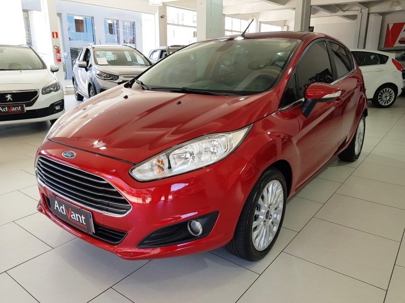 fiesta 1.6 titanium hatch 16v flex 4p automatico 2015 caxias do sul