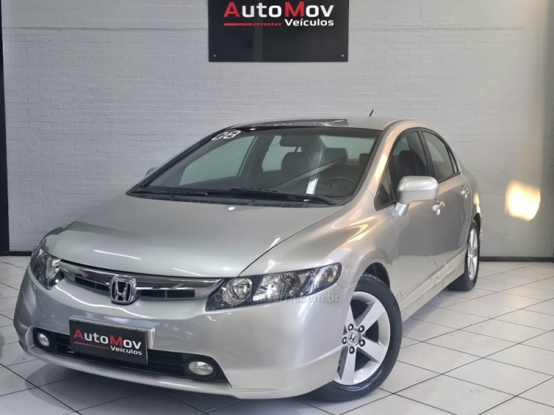 civic 1.8 lxs 16v flex 4p automatico 2008 caxias do sul