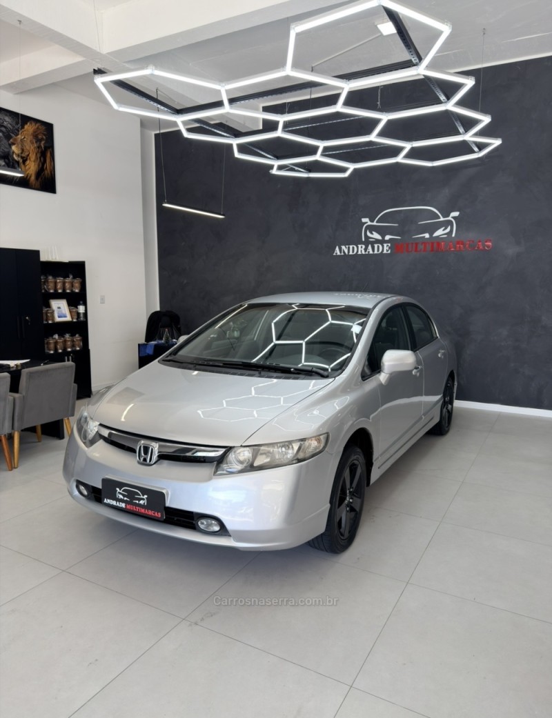 CIVIC 1.8 LXS 16V FLEX 4P MANUAL - 2007 - CAXIAS DO SUL