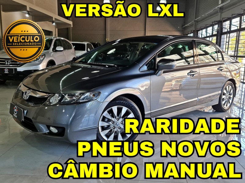 civic 1.8 lxl 16v flex 4p manual 2011 novo hamburgo