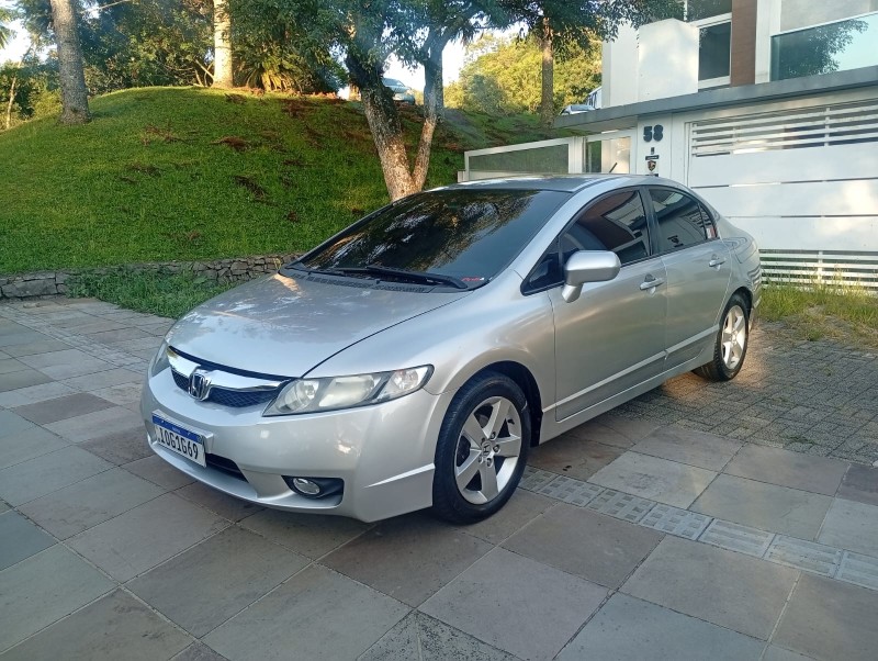 civic 1.8 lxs 16v flex 4p automatico 2008 farroupilha