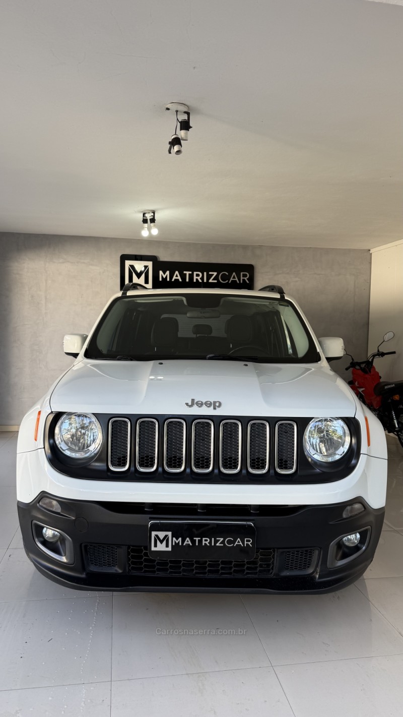 RENEGADE 1.8 16V FLEX LONGITUDE 4P AUTOMÁTICO - 2017 - CANELA
