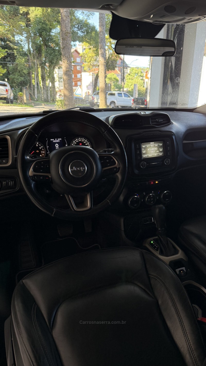 RENEGADE 1.8 16V FLEX LONGITUDE 4P AUTOMÁTICO - 2017 - CANELA