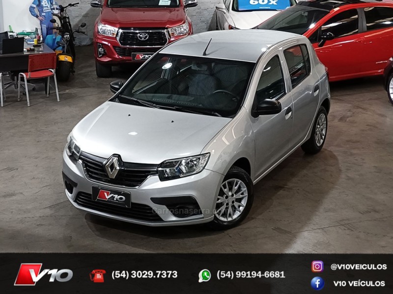 SANDERO 1.0 LIFE 12V FLEX 4P MANUAL - 2021 - CAXIAS DO SUL