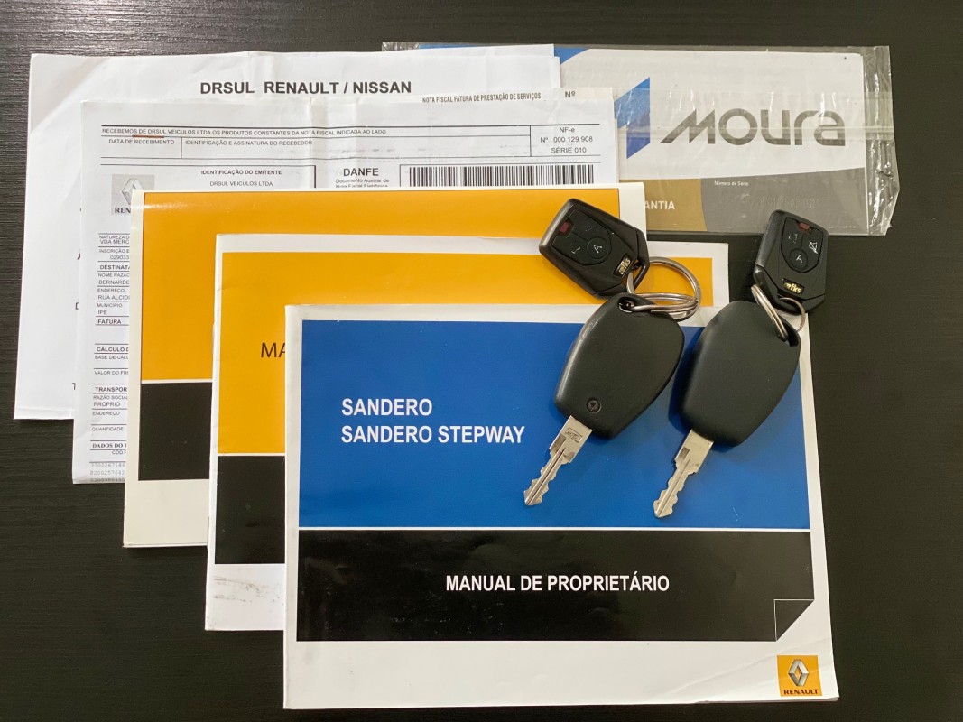 SANDERO 1.0 AUTHENTIQUE PLUS 16V FLEX 4P MANUAL - 2014 - CAXIAS DO SUL