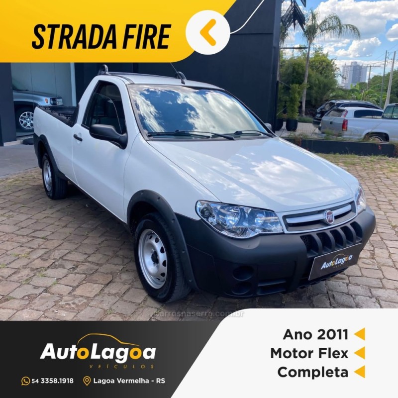 strada 1.4 mpi fire ce 8v flex 2p manual 2011 lagoa vermelha