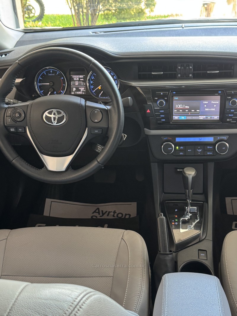 COROLLA 2.0 XEI 16V FLEX 4P AUTOMÁTICO - 2016 - ENCANTADO