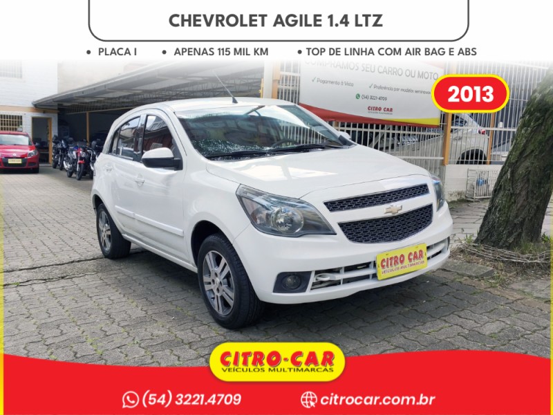 AGILE 1.4 MPFI LTZ 8V FLEX 4P MANUAL