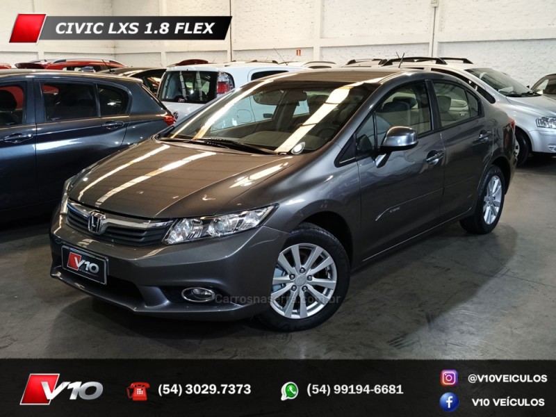 civic 1.8 lxs 16v flex 4p manual 2012 caxias do sul