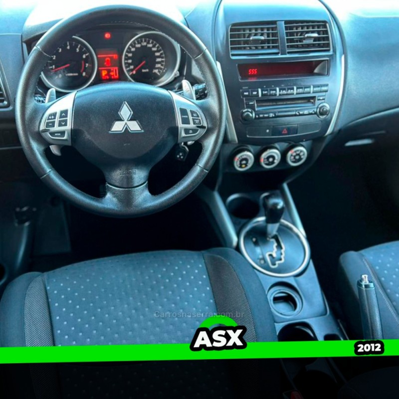 ASX 2.0 4X2 16V GASOLINA 4P AUTOMÁTICO - 2012 - TAQUARA