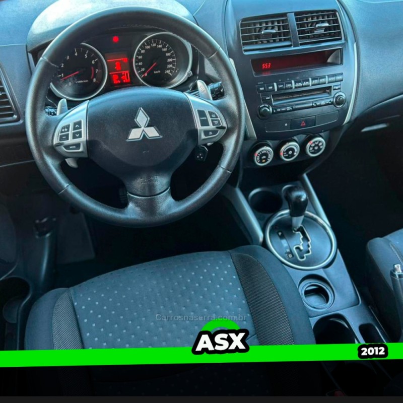 ASX 2.0 4X2 16V GASOLINA 4P AUTOMÁTICO - 2012 - TAQUARA