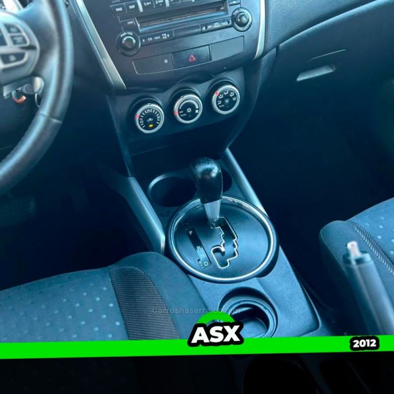 ASX 2.0 4X2 16V GASOLINA 4P AUTOMÁTICO - 2012 - TAQUARA