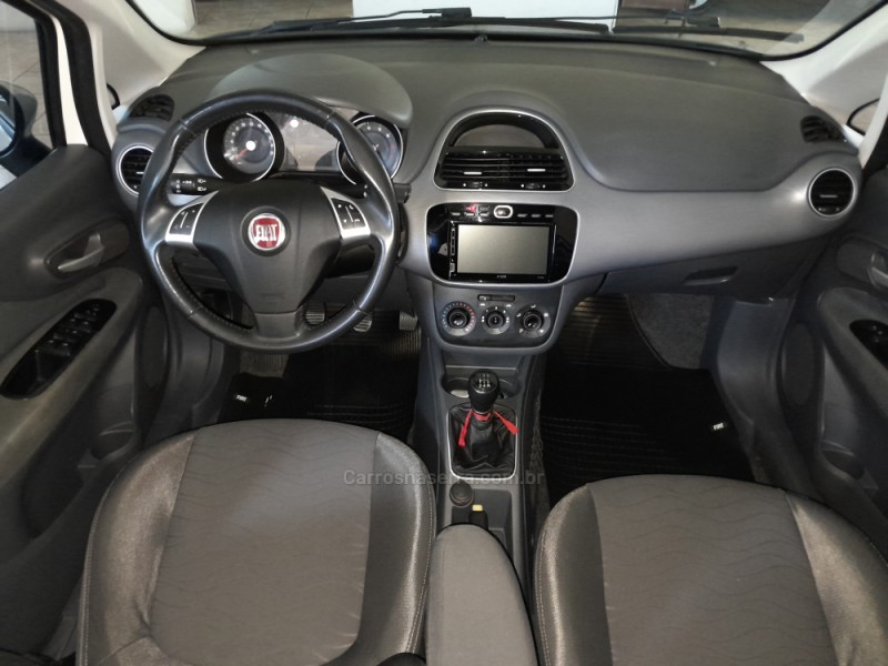 PUNTO 1.6 ESSENCE 16V FLEX 4P MANUAL - 2017 - NOVA PRATA