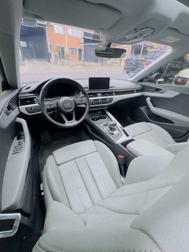A5 2.0 TFSI SPORTBACK AMBITION 16V GASOLINA 4P S-TRONIC - 2018 - NOVO HAMBURGO