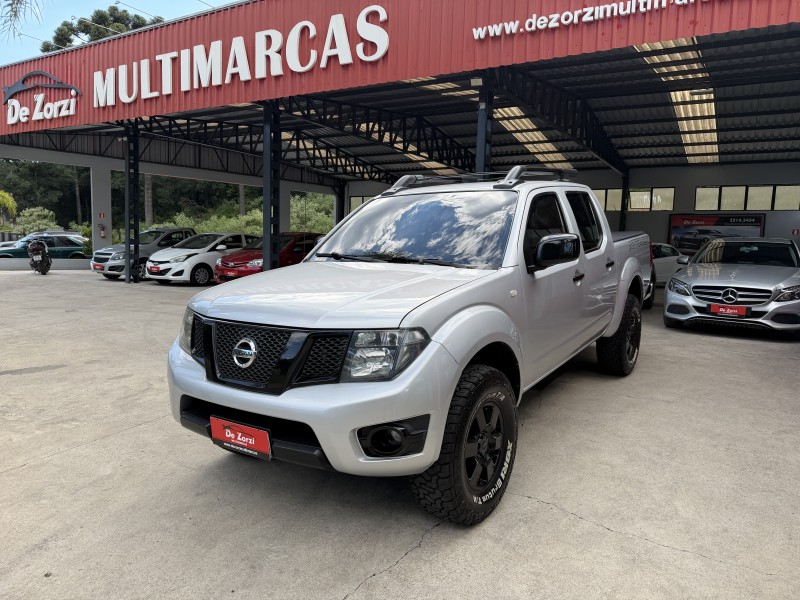 frontier 2.5 sv attack 10 anos 4x4 cd turbo eletronic diesel 4p manual 2013 caxias do sul