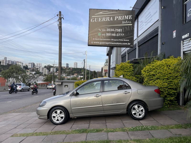 COROLLA 1.8 SE-G 16V GASOLINA 4P AUTOMÁTICO - 2003 - CAXIAS DO SUL