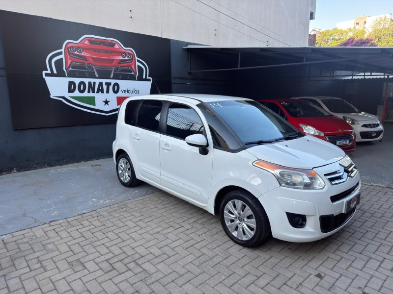 c3 picasso 1.6 glx 16v flex 4p automatico 2014 caxias do sul
