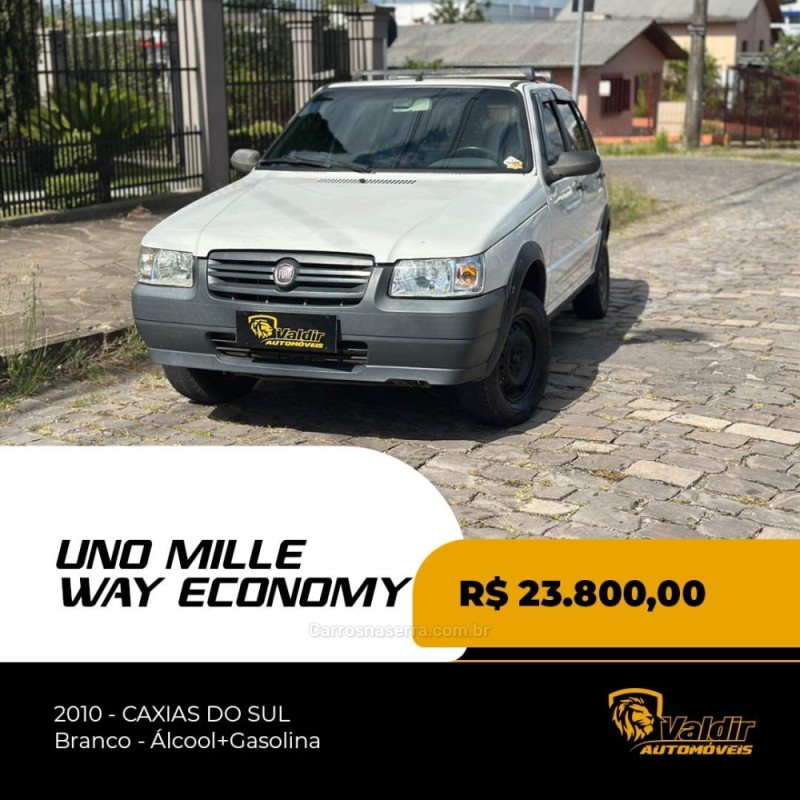 UNO 1.0 MPI MILLE WAY ECONOMY 8V FLEX 4P MANUAL