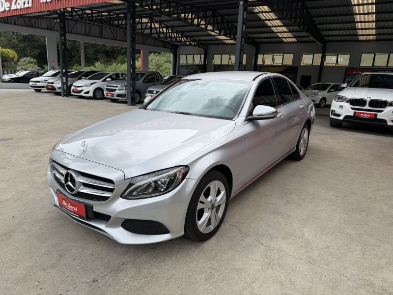 c 180 1.6 cgi exclusive 16v turbo gasolina 4p automatico 2017 caxias do sul