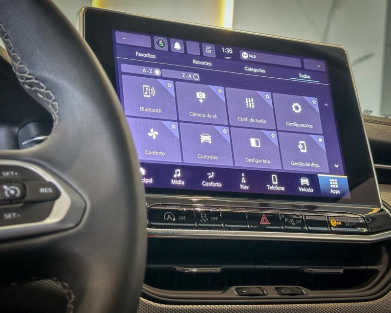 COMPASS 1.3 LONGITUDE T270 16V TURBO 4X2 FLEX 4P AUTOMÁTICO - 2023 - GARIBALDI