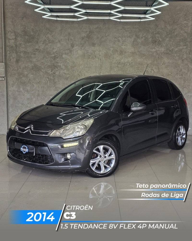 c3 1.5 tendance 8v flex 4p manual 2014 caxias do sul