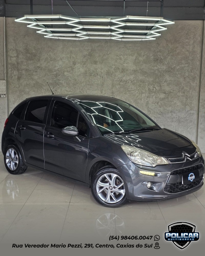 C3 1.5 TENDANCE 8V FLEX 4P MANUAL - 2014 - CAXIAS DO SUL