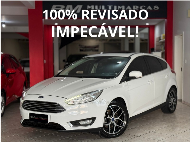 focus 2.0 titanium plus 16v flex 4p automatico 2017 guapore