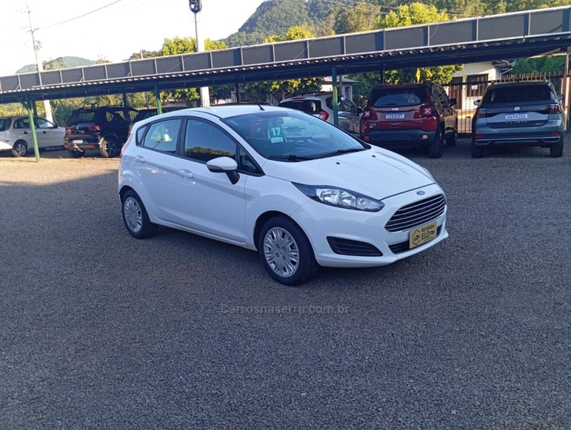 fiesta 1.6 se hatch 16v flex 4p automatico 2017 picada cafe