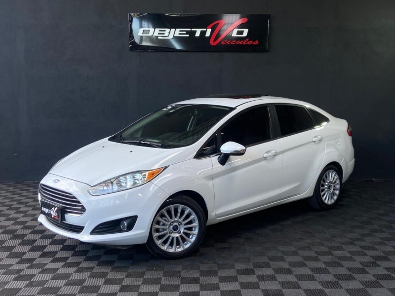FIESTA 1.6 TITANIUM PLUS SEDAN 16V FLEX 4P AUTOMÁTICO - 2015 - CAXIAS DO SUL