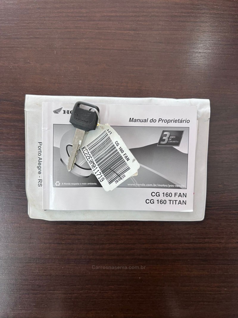 CG 160 FAN - 2021 - CAMPO BOM