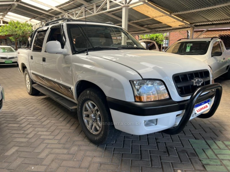 S10 2.8 RODEIO 4X4 CD 12V TURBO ELECTRONIC INTERCOOLER DIESEL 4P MANUAL - 2002 - GARIBALDI