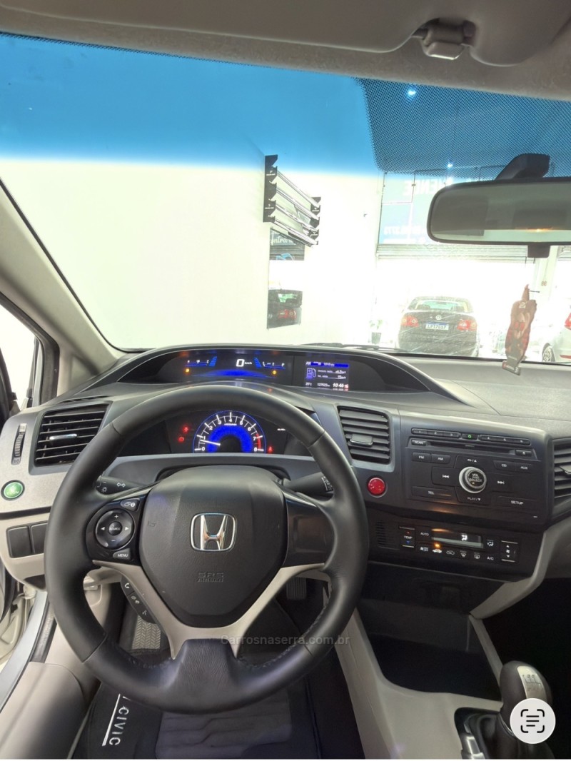 CIVIC 1.8 LXS 16V FLEX 4P MANUAL - 2016 - CAXIAS DO SUL
