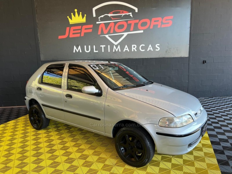 PALIO 1.0 MPI EX 8V GASOLINA 4P MANUAL - 2001 - CAXIAS DO SUL