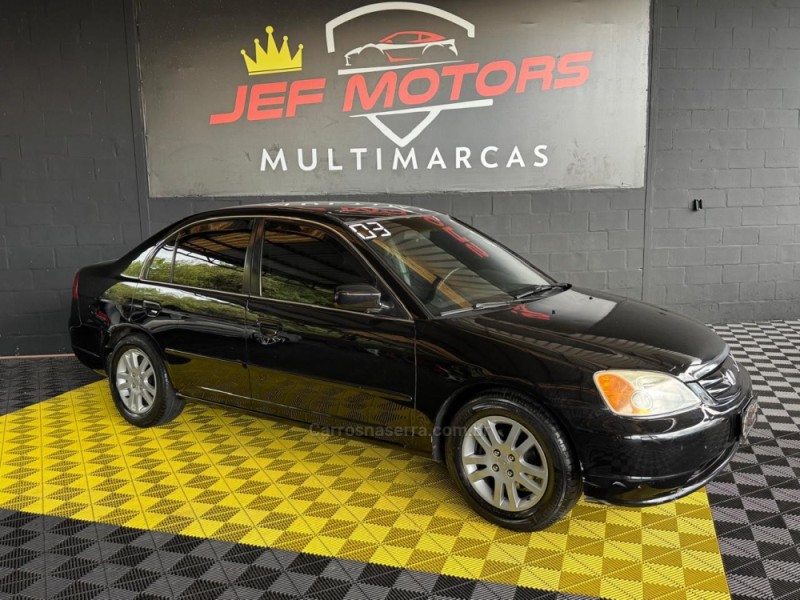 civic 1.7 lx 16v gasolina 4p automatico 2003 caxias do sul