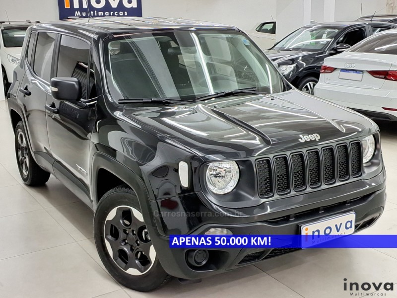 renegade 1.8 16v flex 4p automatico 2019 novo hamburgo