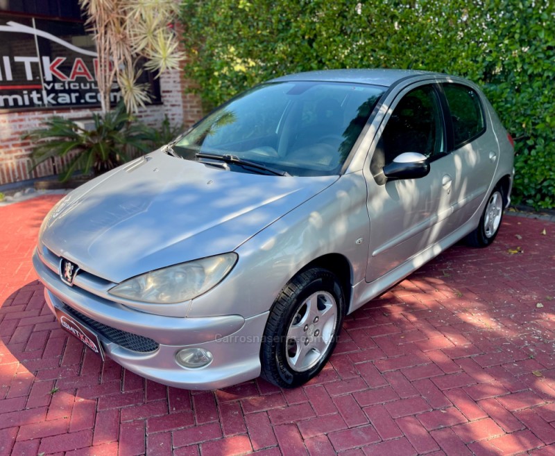 206 1.6 feline 16v flex 4p automatico 2018 rolante