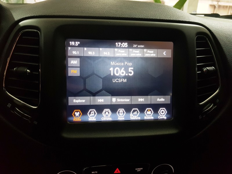 COMPASS 2.0 16V FLEX LONGITUDE AUTOMÁTICO - 2018 - CAXIAS DO SUL